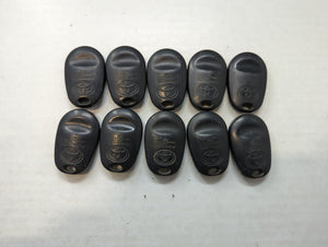 Lot of 10 Toyota Keyless Entry Remote Fob GQ43VT20T