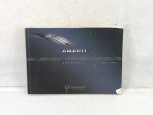 2008 Kia Amanti Owners Manual Book Guide OEM Used Auto Parts