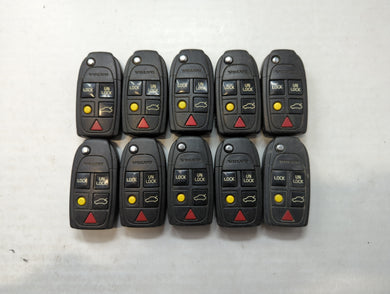 Lot of 10 Volvo Keyless Entry Remote Fob MIXED FCC IDS MIXED PART NUMBERS