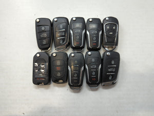 Lot of 10 Aftermarket Keyless Entry Remote Fob MIXED FCC IDS MIXED PART