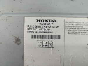 2014-2017 Honda Odyssey Radio AM FM Cd Player Receiver Replacement P/N:TK8-A310 39540-TK8-A110-M1 Fits 2014 2015 2016 2017 OEM Used Auto Parts