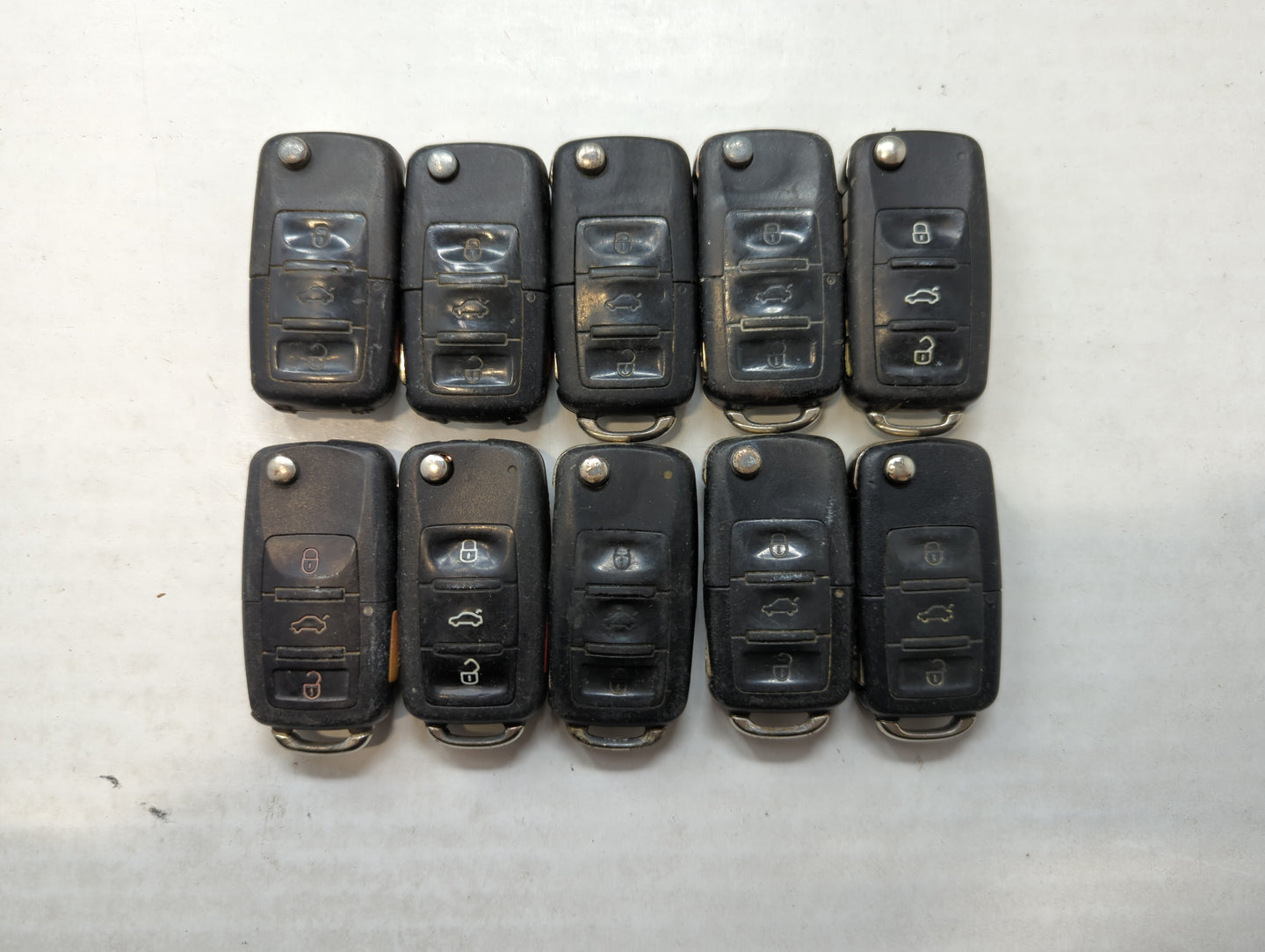 Lot of 10 Volkswagen Keyless Entry Remote Fob NBGFS93N - Oemusedautoparts1.com