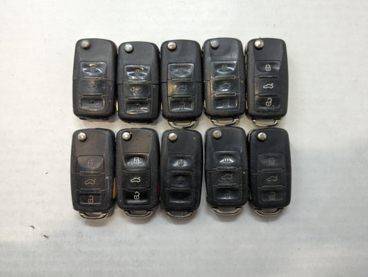 Lot of 10 Volkswagen Keyless Entry Remote Fob NBGFS93N - Oemusedautoparts1.com