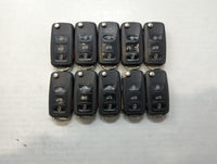 Lot of 10 Volkswagen Keyless Entry Remote Fob MIXED FCC IDS MIXED PART - Oemusedautoparts1.com