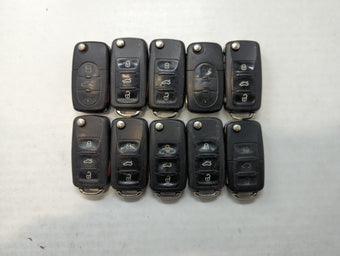compare product Lot of 10 Volkswagen Keyless Entry Remote Fob MIXED FCC IDS MIXED PART