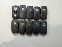 Lot of 10 Volkswagen Keyless Entry Remote Fob MIXED FCC IDS MIXED PART