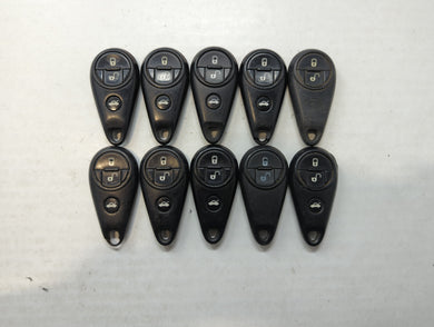 Lot of 10 Subaru Keyless Entry Remote Fob NHVWB1U711 | CWTWB1U819