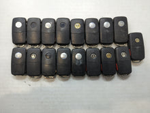 Lot of 20 Volkswagen Keyless Entry Remote Fob MIXED FCC IDS MIXED PART