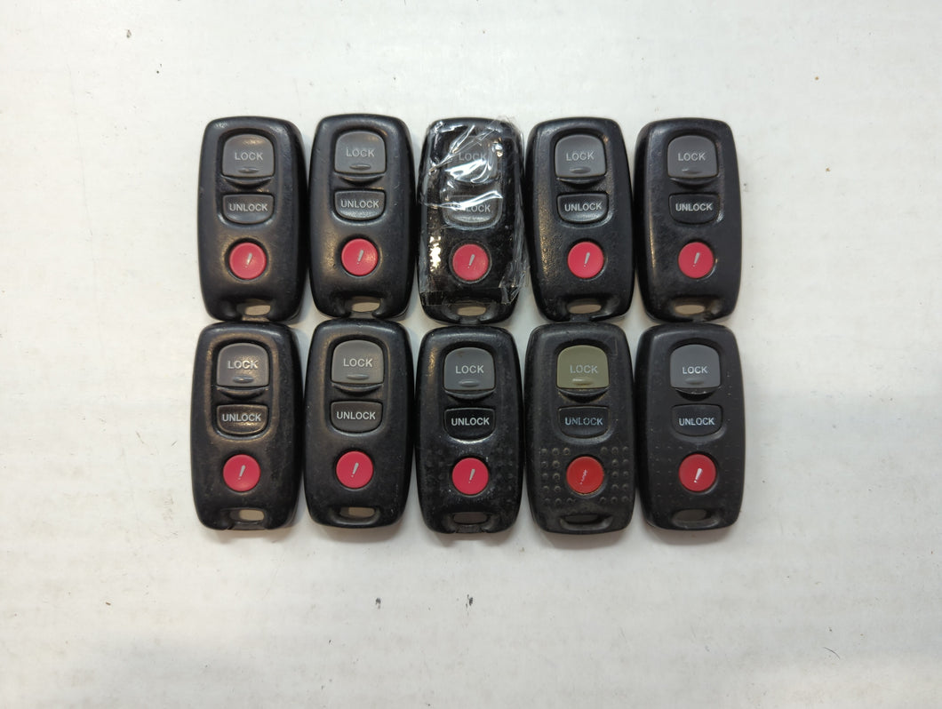 Lot of 10 Mazda Keyless Entry Remote Fob KPU41794 | KPU41704 | KPU41846