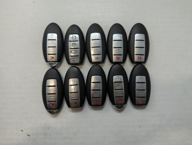 Lot of 10 Aftermarket Nissan Keyless Entry Remote Fob MIXED FCC IDS