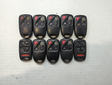 Lot of 10 Mazda Keyless Entry Remote Fob KPU41777 | KPU41048 | KPU41794