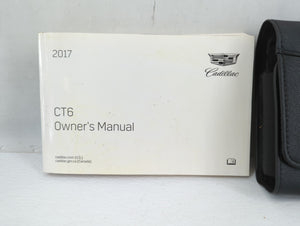 2017 Cadillac Ct6 Owners Manual Book Guide P/N:23229105 A OEM Used Auto Parts