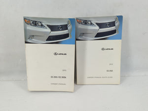 2013 Lexus Es300 Owners Manual Book Guide P/N:01999-33A01 OEM Used Auto Parts