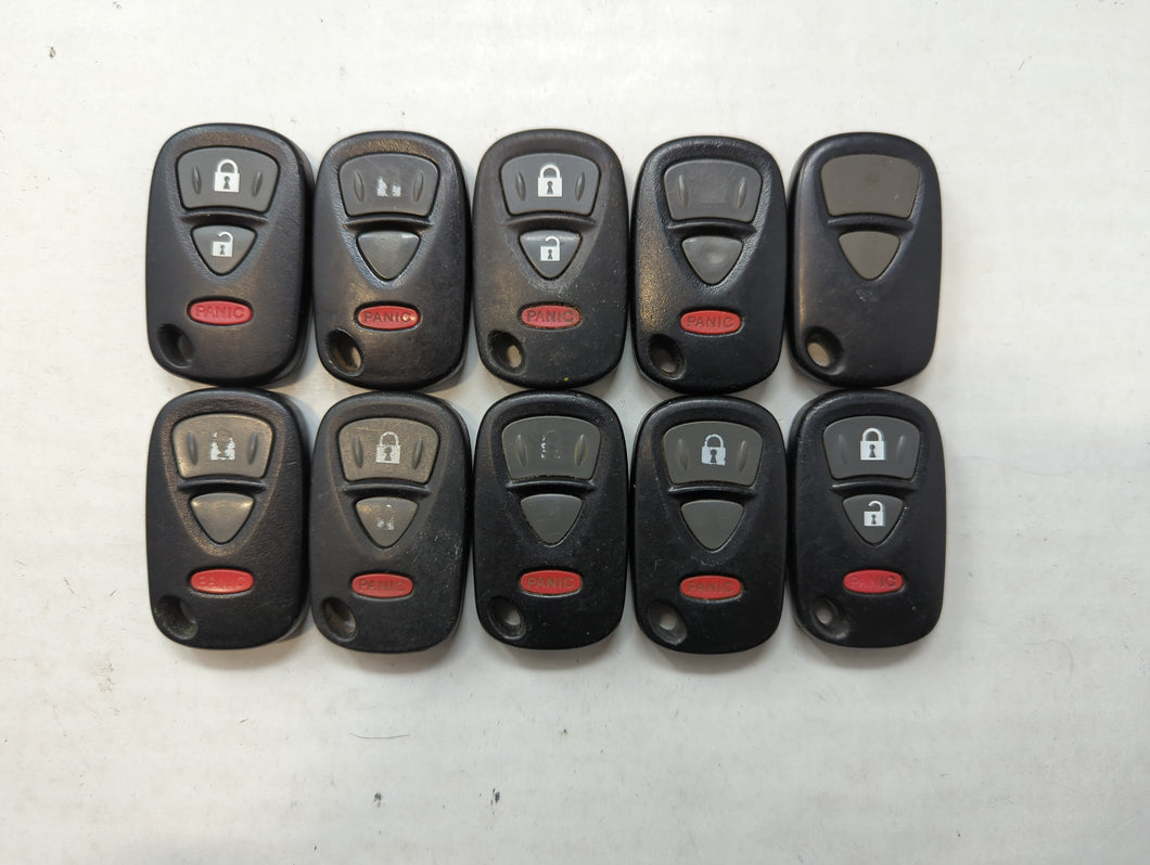 Lot of 10 Suzuki Keyless Entry Remote Fob KBRTS005