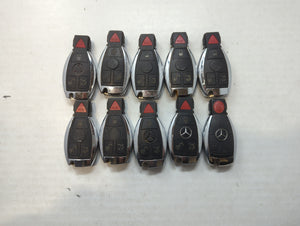 Lot of 10 Mercedes-Benz Keyless Entry Remote Fob IYZDC07