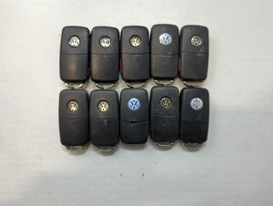 Lot of 10 Volkswagen Keyless Entry Remote Fob NBG8137T | NBG735868T