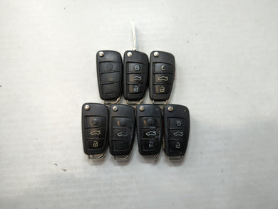 Lot of 8 Audi Keyless Entry Remote Fob IYZ3314 | NBGFS12P71 | MYT4073A