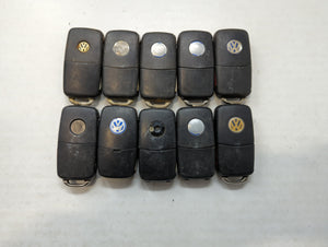 Lot of 10 Volkswagen Keyless Entry Remote Fob NBG8137T | NBG735868T