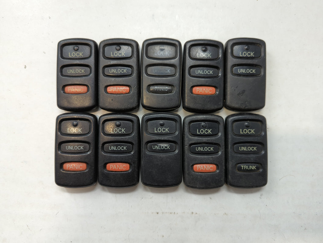 Lot of 10 Mitsubishi Keyless Entry Remote Fob HYQ12A3A | OUCG8D-525M-A