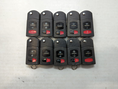 Lot of 10 Mazda Keyless Entry Remote Fob KPU41788 | BGBX1T478SKE12501