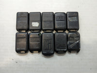Lot of 10 Aftermarket Keyless Entry Remote Fob MIXED FCC IDS MIXED PART - Oemusedautoparts1.com