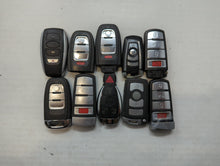 Lot of 10 Aftermarket Keyless Entry Remote Fob MIXED FCC IDS MIXED PART