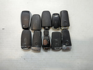 Lot of 10 Aftermarket Keyless Entry Remote Fob MIXED FCC IDS MIXED PART