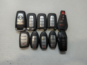 Lot of 10 Aftermarket Keyless Entry Remote Fob MIXED FCC IDS MIXED PART