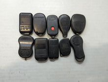 Lot of 10 Aftermarket Keyless Entry Remote Fob MIXED FCC IDS MIXED PART