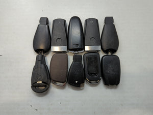 Lot of 10 Aftermarket Keyless Entry Remote Fob MIXED FCC IDS MIXED PART