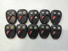 Lot of 10 Aftermarket Chevrolet Keyless Entry Remote Fob MIXED FCC IDS