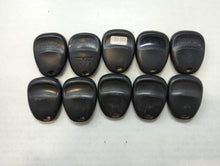 Lot of 10 Aftermarket Chevrolet Keyless Entry Remote Fob MIXED FCC IDS