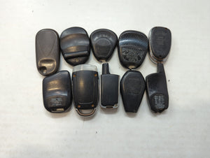 Lot of 10 Aftermarket Keyless Entry Remote Fob MIXED FCC IDS MIXED PART