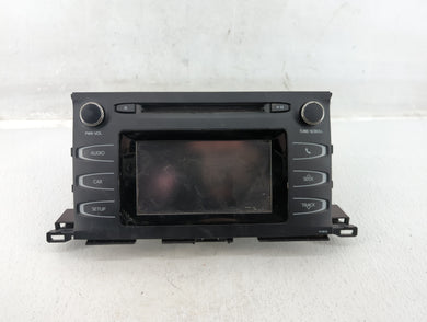 2018-2019 Toyota Highlander Radio AM FM Cd Player Receiver Replacement P/N:86140-0E231 Fits 2018 2019 OEM Used Auto Parts