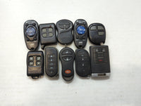 Lot of 10 Aftermarket Keyless Entry Remote Fob MIXED FCC IDS MIXED PART - Oemusedautoparts1.com