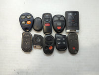 Lot of 10 Aftermarket Keyless Entry Remote Fob MIXED FCC IDS MIXED PART - Oemusedautoparts1.com