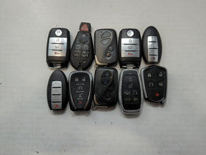 Lot of 10 Aftermarket Keyless Entry Remote Fob MIXED FCC IDS MIXED PART