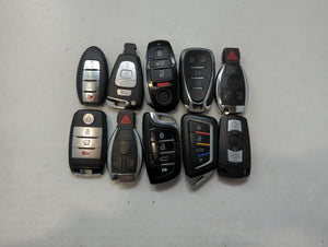 Lot of 10 Aftermarket Keyless Entry Remote Fob MIXED FCC IDS MIXED PART