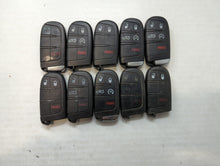 Lot of 10 Aftermarket Keyless Entry Remote Fob MIXED FCC IDS MIXED PART