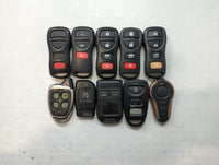 Lot of 10 Aftermarket Keyless Entry Remote Fob MIXED FCC IDS MIXED PART - Oemusedautoparts1.com
