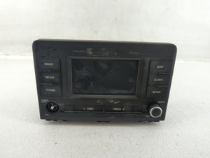 2018-2019 Kia Rio Radio AM FM Cd Player Receiver Replacement P/N:96180-H9850WK Fits 2018 2019 OEM Used Auto Parts