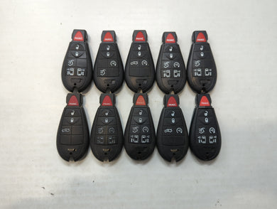 Lot of 10 Aftermarket Dodge/chrysler/jeep/ram Keyless Entry Remote Fob