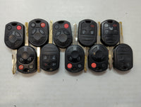 Lot of 10 Aftermarket Ford Keyless Entry Remote Fob MIXED FCC IDS MIXED - Oemusedautoparts1.com