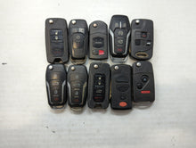 Lot of 10 Aftermarket Keyless Entry Remote Fob MIXED FCC IDS MIXED PART