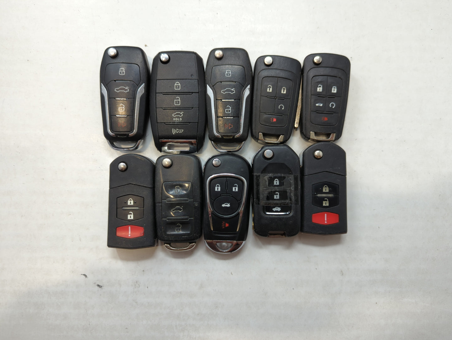 Lot of 10 Aftermarket Dodge/chrysler/jeep/ram Keyless Entry Remote Fob - Oemusedautoparts1.com