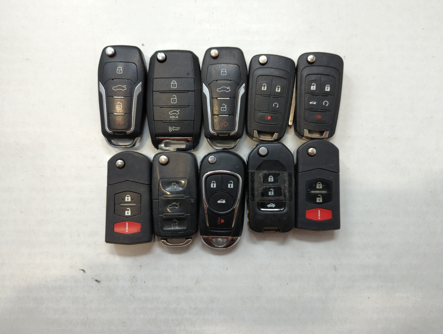 Lot of 10 Aftermarket Dodge/chrysler/jeep/ram Keyless Entry Remote Fob - Oemusedautoparts1.com