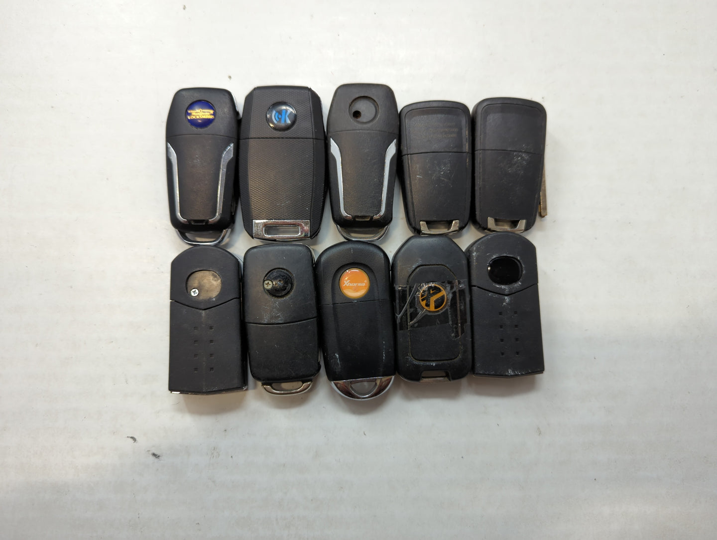 Lot of 10 Aftermarket Dodge/chrysler/jeep/ram Keyless Entry Remote Fob - Oemusedautoparts1.com