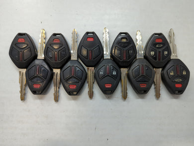 Lot of 10 Aftermarket Keyless Entry Remote Fob MIXED FCC IDS MIXED PART