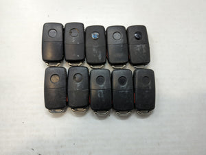 Lot of 10 Aftermarket Keyless Entry Remote Fob MIXED FCC IDS MIXED PART