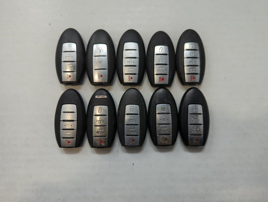 Lot of 10 Aftermarket Keyless Entry Remote Fob MIXED FCC IDS MIXED PART - Oemusedautoparts1.com
